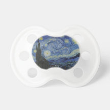 Vincent Van Gogh - Starry Night Baby Pacifiers