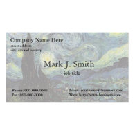 Vincent van Gogh, Starry Night Business Cards