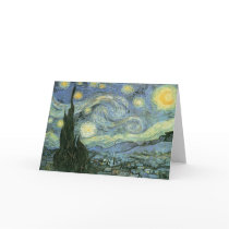 Vincent Van Gogh - Starry Night Greeting Card