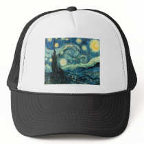 Vincent Van Gogh Starry Night hats by thinkers Vincent Van Gogh Starry Night hats