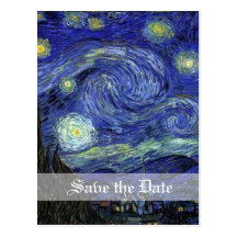 Vincent van Gogh, Starry Night Postcards