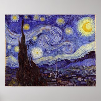 Vincent Van Gogh Starry Night Poster