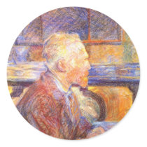 Vincent Van Gogh stickers by vintage_poster Vincent Van Gogh stickers