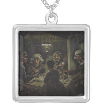 Vincent Van Gogh - The Potato Eaters Pendant