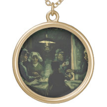 Vincent van Gogh - The potato eaters Necklace