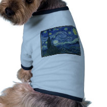 Vincent Van Gogh - The Starry Night (1889) pet clothing