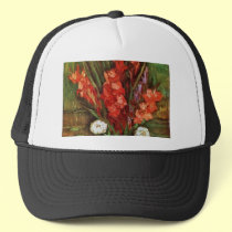 Vincent van Gogh - Vase with Red Gladioli hats by tartanphoenix Vincent van Gogh - Vase with Red Gladioli hats