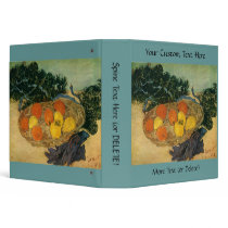Vincent van Gogh's Basket of Fruit and Gloves 1889 binders