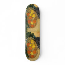 Vincent van Gogh's Basket of Fruit and Gloves 1889 skateboards by MasterpieceGallery Vincent van Gogh's Basket of Fruit and Gloves 1889 skateboards