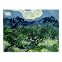 Vincent van Gogh's Olive Trees (1889) Postcards