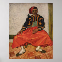 Vincent van Gogh's Painting "The Zouave" (1888) Print