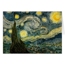 Vincent van Gogh's The Starry Night (1889) Greeting Card