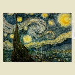 Vincent van Gogh's The Starry Night (1889) cards
