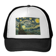 Vincent van Gogh's The Starry Night (1889) Trucker Hat