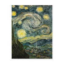 Vincent van Gogh's The Starry Night (1889) Postcards