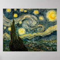 Vincent van Gogh's The Starry Night (1889) Print