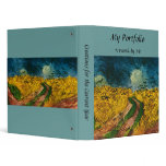 Vincent van Gogh's Wheat Field with Crows (1890) Vinyl Binder