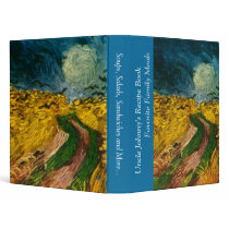 Vincent van Gogh's Wheat Field with Crows (1890) binders