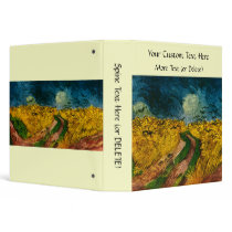 Vincent van Gogh's Wheat Field with Crows (1890) binders