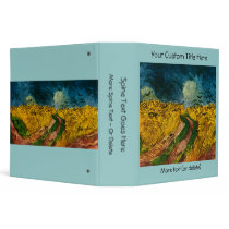 Vincent van Gogh's Wheat Field with Crows (1890) binders