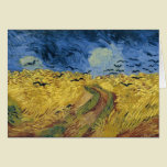 Vincent van Gogh's Wheat Field with Crows (1890) cards