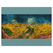 Vincent van Gogh's Wheat Field with Crows (1890) flyers by MasterpieceGallery Vincent van Gogh's Wheat Field with Crows (1890) flyers