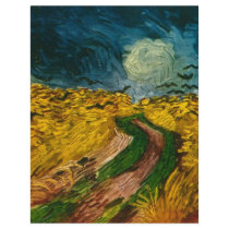 Vincent van Gogh's Wheat Field with Crows (1890) flyers by MasterpieceGallery Vincent van Gogh's Wheat Field with Crows (1890) flyers
