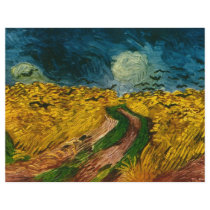 Vincent van Gogh's Wheat Field with Crows (1890) Flyers
