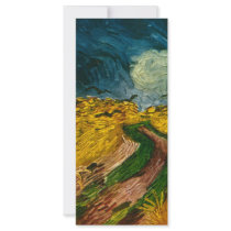 Vincent van Gogh's Wheat Field with Crows (1890) rack cards by MasterpieceGallery Vincent van Gogh's Wheat Field with Crows (1890) rack cards