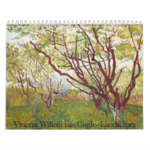 Vincent Willem Van Gogh - paisajes Calendarios De Pared