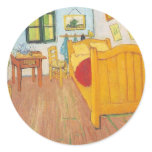 Vincent's Bedroom in Arles 1888 Sticker Vincent's Bedroom in Arles 1888 Sticker