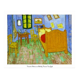 Vincent's Bedroom in Arles by Vincent Van Gogh Poster