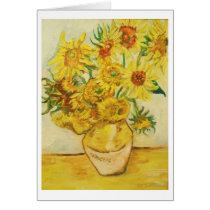 Vincent's Sunflowers cards