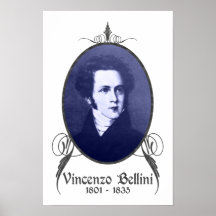 Vincenzo Bellini Poster