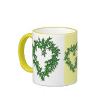 Vine heart mugs