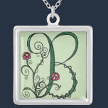 'Vine Letter B' Necklace necklaces