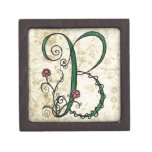 'Vine Letter B' Premium Gift Box
