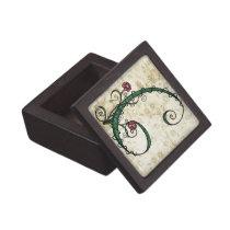 'Vine Letter G' Premium Gift Box