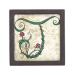 'Vine Letter J' Premium Gift Box