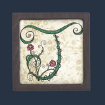 'Vine Letter J' Premium Gift Box premium gift boxes
