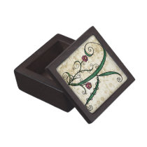'Vine Letter K' Premium Gift Box