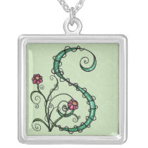 'Vine Letter S' Necklace