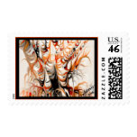 Vined Birch Tree Stamp