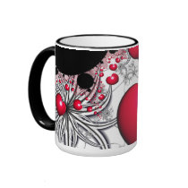 Vinehearts with Spiderplants Mug mugs