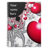 Vinehearts with Spiderplants Notebook