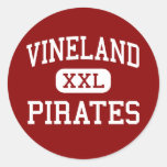 Vineland - Pirates - Middle - Pueblo Colorado Round Sticker