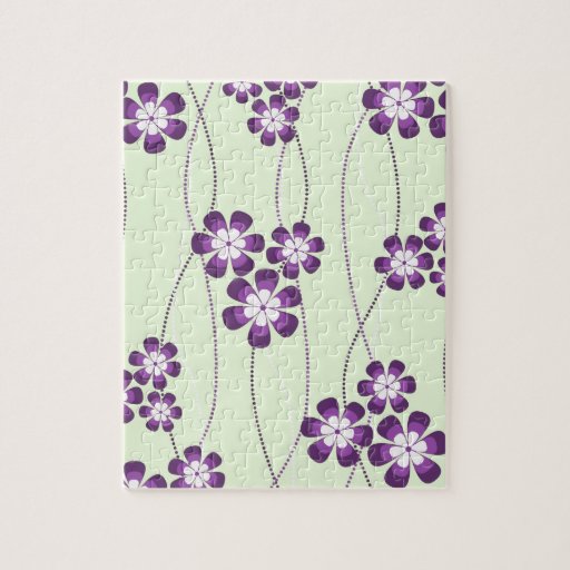 flowering crossword vines Vines on flowers Purple   Green Zazzle of Puzzles