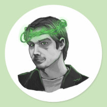 Vinesauce - Crown of Vines stickers