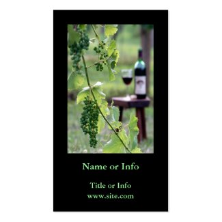 Vineyard Business Card