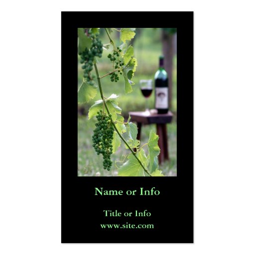 Vineyard Business Card